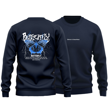 دورس پنبه ای  سرمه ای پروانه