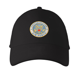 کلاه کتان مشکی US Airforce(گلدوزی)