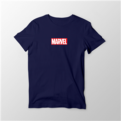 تیشرت پنبه ای سرمه ای Marvel