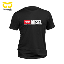 تیشرت پنبه ای مشکی Diesel