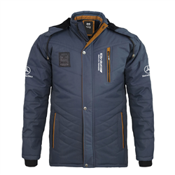 کاپشن زمستانه اور سرمه ای مرسدس بنز