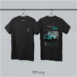 تیشرت پنبه ای مشکی بنز g class