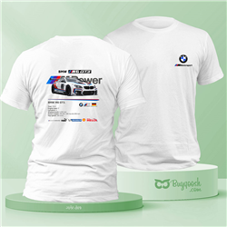 تیشرت پنبه ای سفید BMW VIP