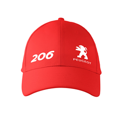 کلاه کتان قرمز پژو 206