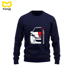 دورس پنبه ای سرمه ای  پژو 207