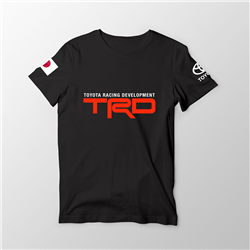 تیشرت پنبه ای مشکی تویوتا TRD