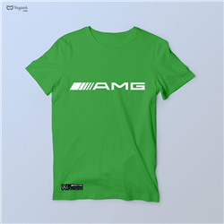 تیشرت پنبه ای سبز AMG