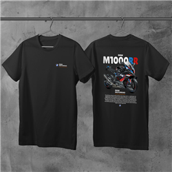 تیشرت پنبه ای مشکی موتور BMW M1000RR