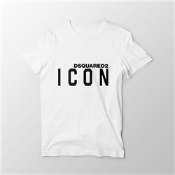 تیشرت پنبه ای سفید ICON