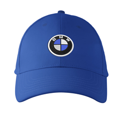 کلاه کتان آبی BMW (گلدوزی)