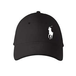 کلاه کتان مشکی پولو polo