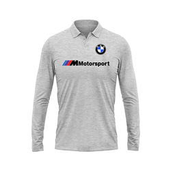 پولوشرت جودون آستین بلند طوسی power BMW