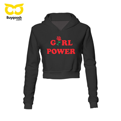هودی نیم تنه دخترانه girl power