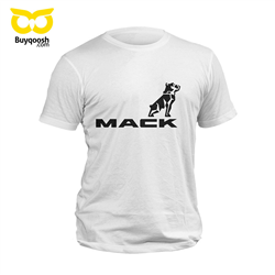 تیشرت پنبه ای سفید mack