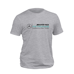 تیشرت پنبه ای طوسی بنز petronas