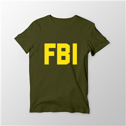 تیشرت پنبه ای یشمی FBI