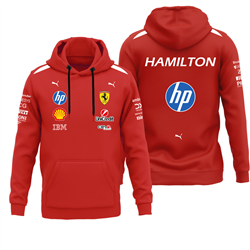 هودی قرمز لوئیس همیلتون فراری 2026