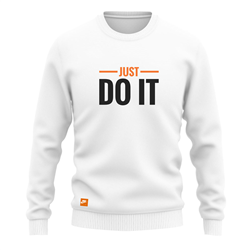 دورس پنبه ای سفید نایکی Just Do IT