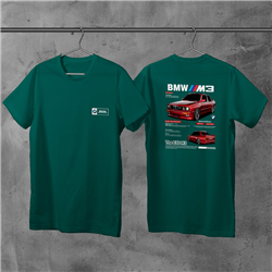 تیشرت پنبه ای کله غازی BMW M3