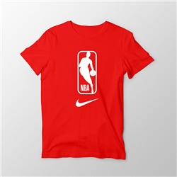 تیشرت پنبه ای قرمز NBA