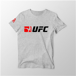 تیشرت پنبه ای طوسی ufc