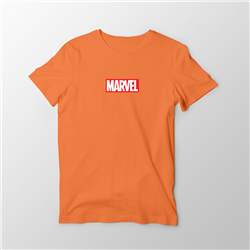 تیشرت پنبه ای نارنجی Marvel