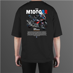 تیشِرت پنبه ای اور مشکی موتور BMW M1000RR