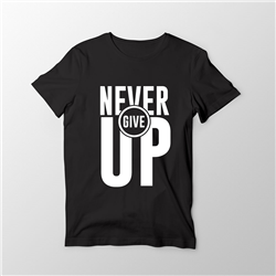 تیشرت پنبه ای مشکی never
