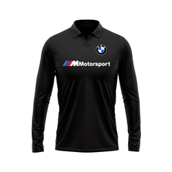 پولوشرت جودون آستین بلند مشکی power BMW