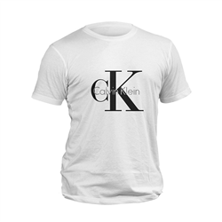 تیشرت پنبه ای سفید calvin klein