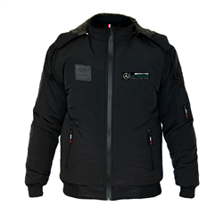 کاپشن مشکی زمستانه بنز پتروناس