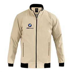 کاپشن بهاری شیری BMW