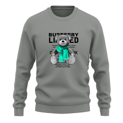 دورس پنبه ای طوسی خرس Burberry