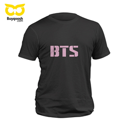 تیشرت پنبه ای مشکی BTS PPing