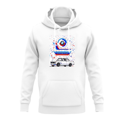 هودی پنبه ای سفید BMW 2002