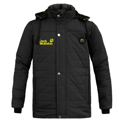 کاپشن زمستانه اور مشکی جک ولف اسکین