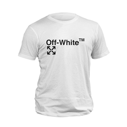 تیشرت پنبه ای سفید OFF-WHITE