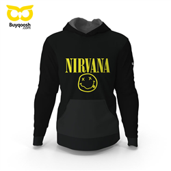 سویشرت مشکی nirvana