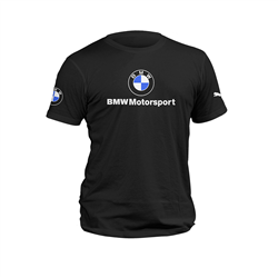 تیشرت پنبه ای مشکی BMW