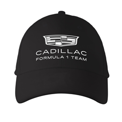 کلاه کتان مشکی کادیلاک F1 (گلدوزی)