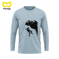 پیراهن صخره نوردی خاکستری women climber