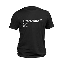 تیشرت پنبه ای مشکی OFF-WHITE