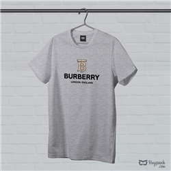 تیشرت پنبه ای طوسی Burberry