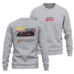 دورس پنبه ای طوسی ملانژ پورشه 911