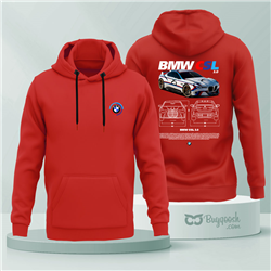 هودی پنبه ای قرمز BMW CLS