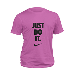 تیشرت یاسمنی just do it