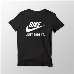 تیشرت پنبه ای مشکیJust Ride It