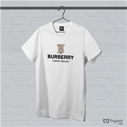 تیشرت پنبه ای سفید Burberry