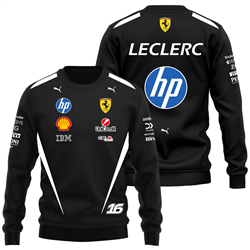 دورس پنبه ای مشکی چارلز لکلرک فراری 2026