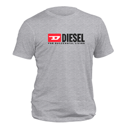 تیشرت پنبه ای طوسی Diesel